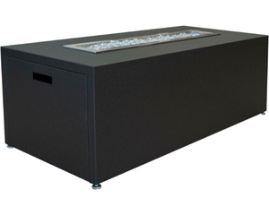 Image of the milan linear fire table by stoll with a link to the product page.